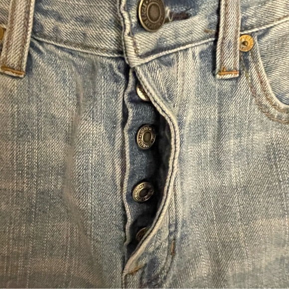 American Eagle Outfitters Two-Tone Ankle Jeans - Picture 5 of 9